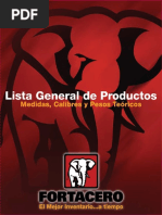 catalogo de fortacero en